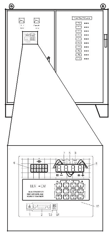 Technical Drawing of a Steelman Capacitor