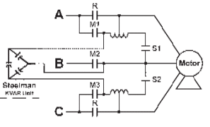 Technical Drawing of a Steelman Capacitor