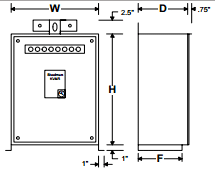 Technical Drawing of a Steelman Capacitor